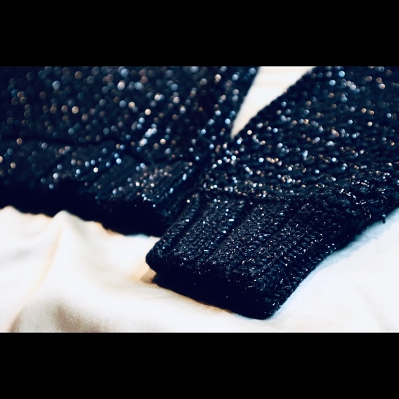 Guess Sparkling Black Sweater - Picture 4 of 5